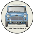 Austin Mini Cooper S 1964-67 Coaster 6